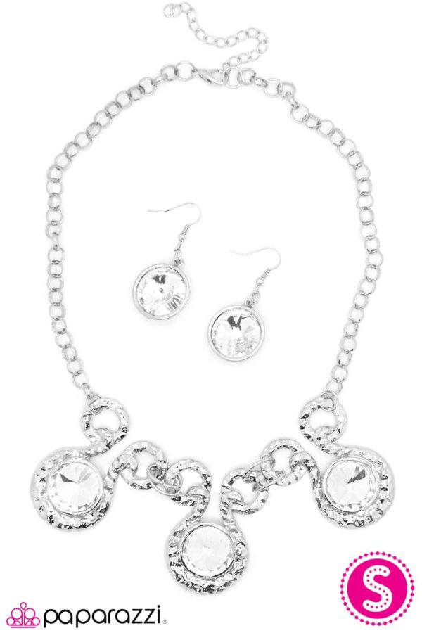 Hypnotized-Silver2 $5 necklace and earring combo